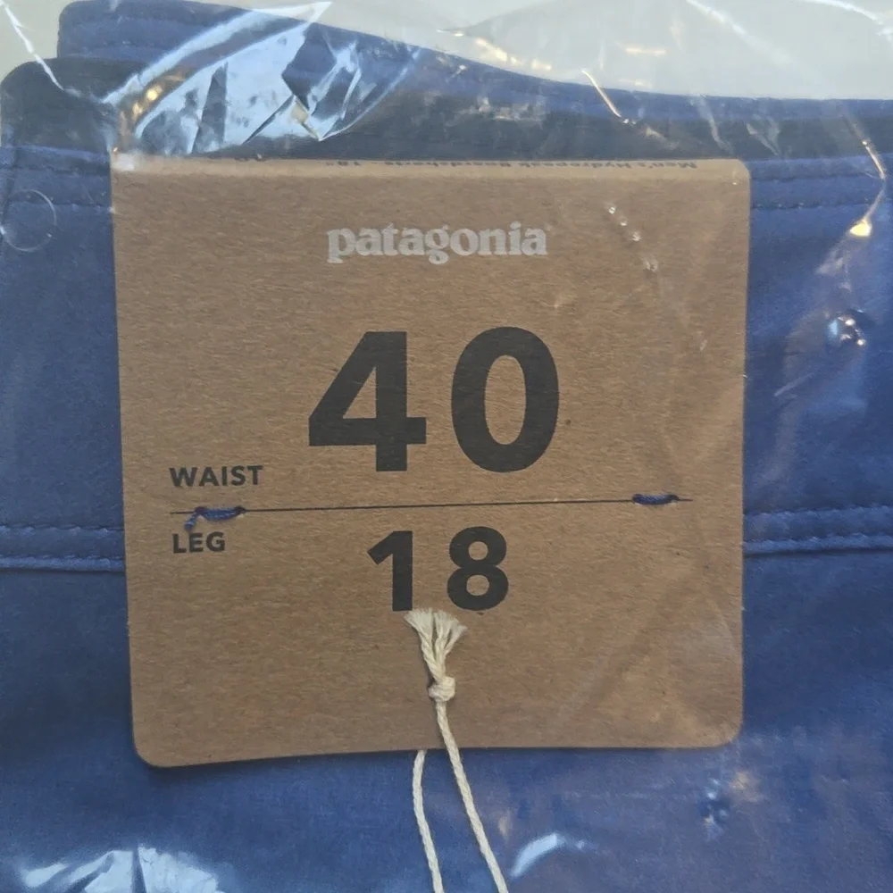 Patagonia Men Stretch Hydropeak 18in Boardshort-Size 40